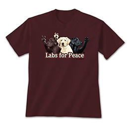 Maroon Labs for Peace T-Shirts 