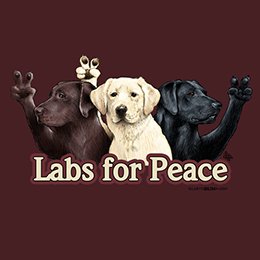 Maroon Labs for Peace T-Shirt 