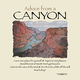 Natural Advice From A Canyon T-Shirt 