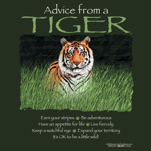 Advice from a Tiger
