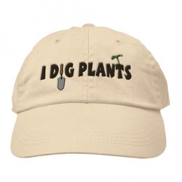 Stone I Dig Plants Embroidered Hats 
