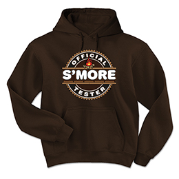 Dark Chocolate S'more Tester Hooded Sweatshirts 