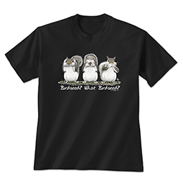 Black What Birdseed T-Shirts 