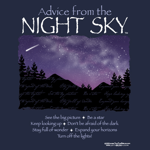 Advice Night Sky