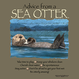 Prairie Dust Advice from a Sea Otter T-Shirt 
