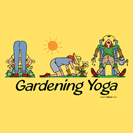 Daisy Gardening Yoga T-Shirt 