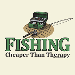 Natural Fishing Therapy T-Shirt 