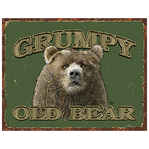 Grumpy Old Bear