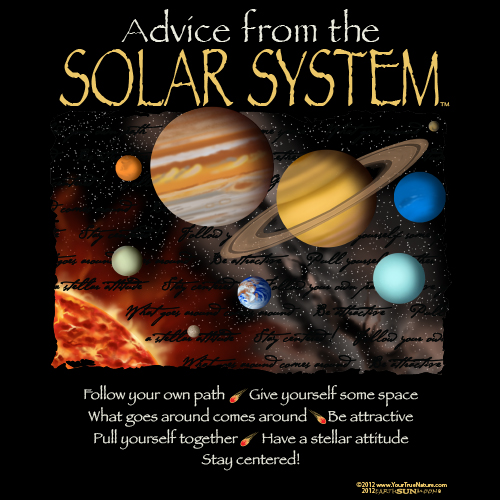 Advice from the Solar System