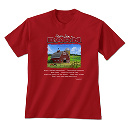 Cardinal Red Advice Barn T-Shirts 