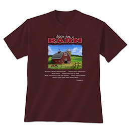 Maroon Advice Barn T-Shirts 