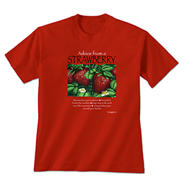 Red Advice Strawberry T-Shirts 