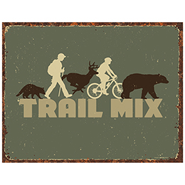 NA Trail Mix Tin Sign 