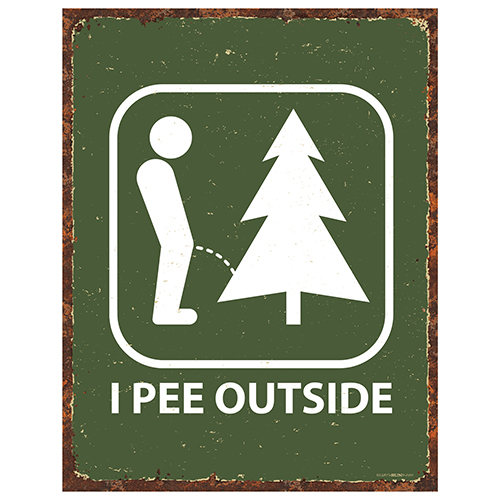 I Pee Outside