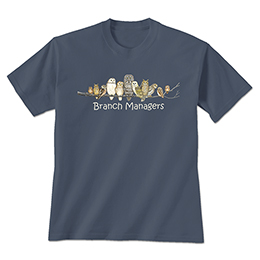 Indigo Blue Branch Managers T-Shirts 