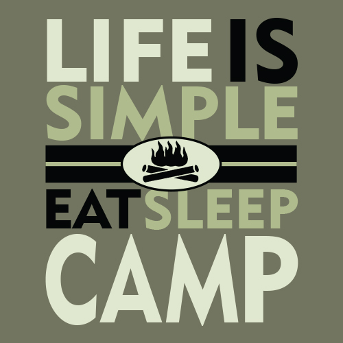 Bold Life is Simple - Camp