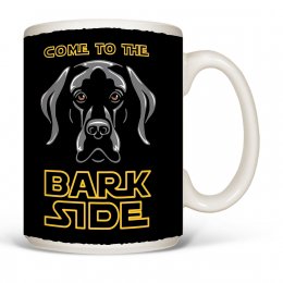 White Bark Side Mugs 