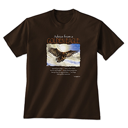 Dark Chocolate Advice Golden Eagle T-Shirts 