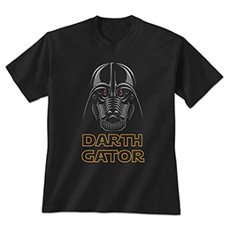 Black Darth Gator T-Shirt 