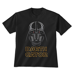 Black Darth Gator T-Shirts 