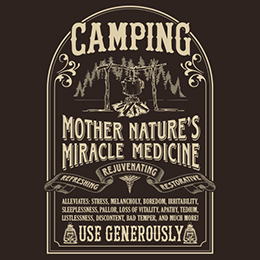 Russet Camping Cure T-Shirt 