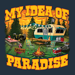 Midnight My Idea Of Paradise T-Shirt 