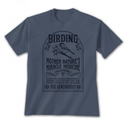 Indigo Blue Birding Cure T-Shirts 