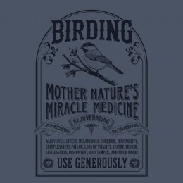 Indigo Blue Birding Cure T-Shirt 