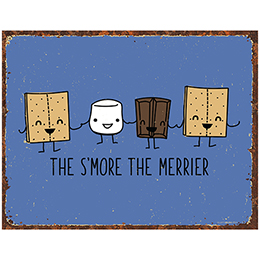 NA The S'more the Merrier Tin Sign 