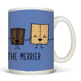 White The S'more the Merrier Coffee Mugs 