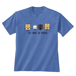 Heather Royal The S'more the Merrier T-Shirts 