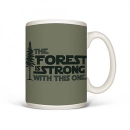 White The Forest Is Strong Mugs 