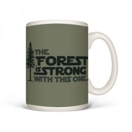 White The Forest Is Strong Coffee Mugs 