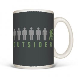 White Outsider: Hike Coffee Mugs 