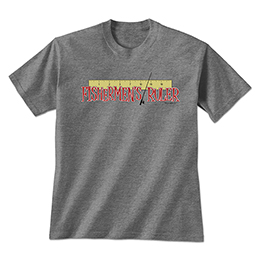 Graphite Heather Fishermen's Ruler T-Shirts 