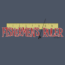 Steel Blue Fishermans Ruler T-Shirt 