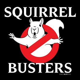 Black Squirrel Busters T-Shirt 