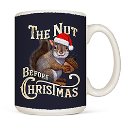 White Nut Before Christmas Mugs 