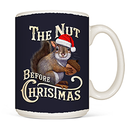 White Nut Before Christmas Coffee Mugs 