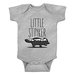 Sports Grey Little Stinker T-Shirt 