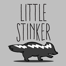 Sports Grey Little Stinker T-Shirt 