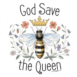 White God Save the Queen T-Shirt 