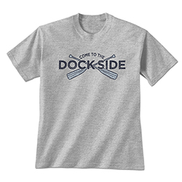Sports Grey Dock Side-Oars T-Shirts 