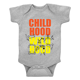 Sports Grey Childhood Wildhood T-Shirt 