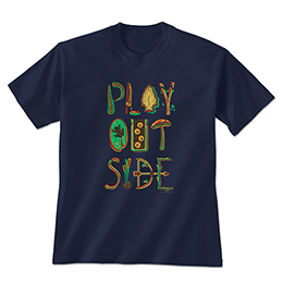 Navy Play Outside T-Shirts 