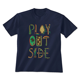 Navy Play Outside T-Shirts 