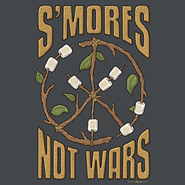 Dark Heather S'mores Not Wars T-Shirt 