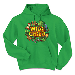 Irish Green Wild Child T-Shirt 