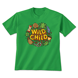 Irish Green Wild Child T-Shirts 