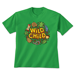 Irish Green Wild Child T-Shirt 